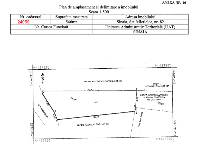 Tirul cu porumbei, Sinaia